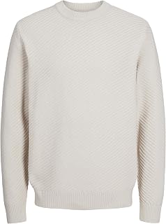 JACK & JONES Soft Fabric Jumper with Embossed Weave Regular Fit