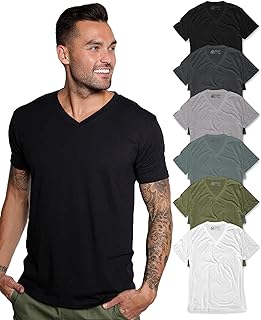 Into The AM V-Neck T-Shirts Men's V-Neck T-Shirts (Pack of 1)