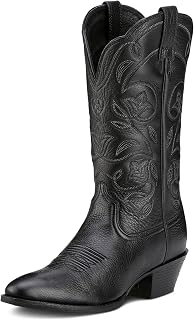 Ariat Women's Heritage Western R Toe Western Cowboy Boot