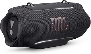 JBL Xtreme 5 - Portable Waterproof Speaker with Massive Legendary JBL Sound, Ambient Edge Lighting, and a Convenient Shoulder Strap - Black