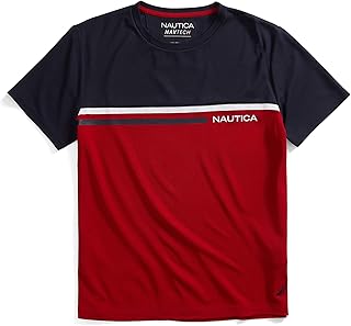 Nautica Nautica Men's Navtech Colorblock tee Camiseta Hombre (Pack de 1)