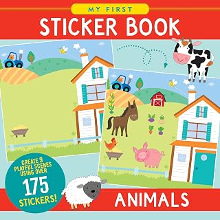 My First Sticker Book - Animals (175 Stickers)
