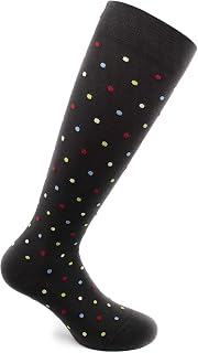Relaxsan Fancy Graduated Compression Knee Highs, 15-21 mmHg, 810