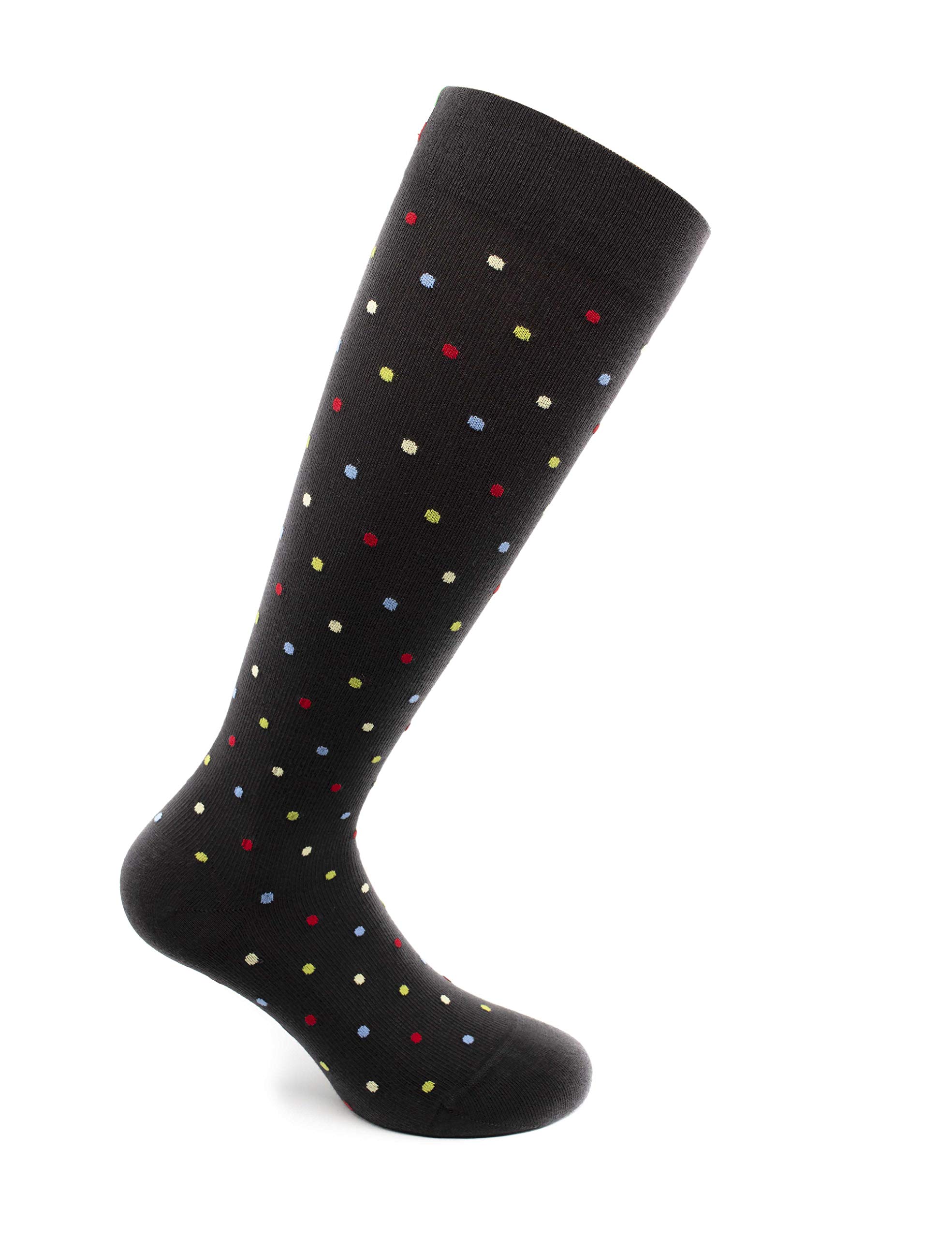 Relaxsan Fancy Graduated Compression Knee Highs, 15-21 mmHg, 810