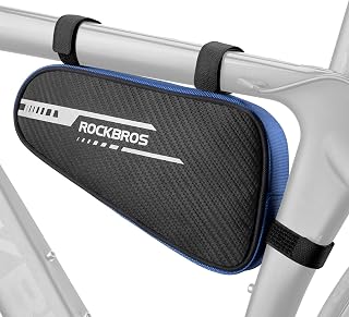 ROCKBROS Bike Triangle Frame Bag Reflective Under Top Tube Pouch