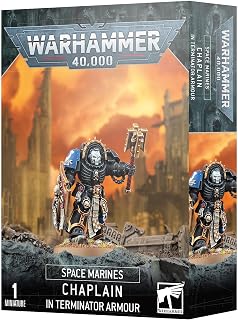 Space Marines Chaplain In Terminator Armour