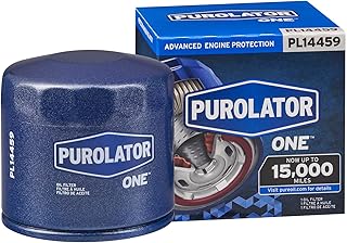 Purolator PL14459 PurolatorONE Advanced Engine Protection Spin On Oil Filter Compatible With Hyundai Elantra, Sonata, Tucson, Accent, Sante Fe, Kia Soul, Optima, Sportage, Sorento and Honda Accord