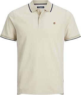 JACK & JONES Men’s Plain T-Shirt, Polo Shirt
