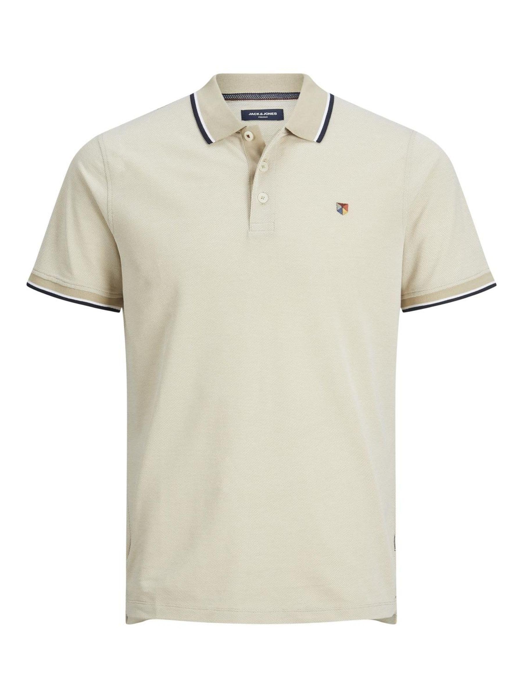 JACK & JONES Men’s Plain T-Shirt, Polo Shirt