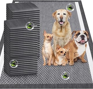 Gimars XXL Thicken 6 Layers Ultra Absorbent Dog Pee Pads Extra Large - Leak-Proof Odor-Control Puppy Training Pads Quick Dry Pee Pads for Dogs
