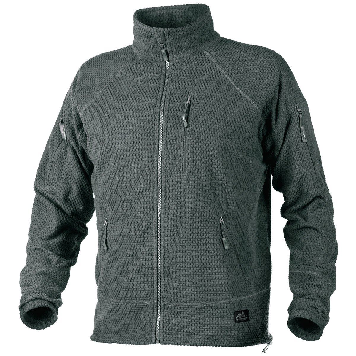 Helikon Alpha Men's Tactical Jacket Grid Fleece Shade Grey Size