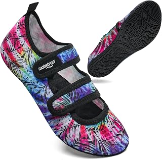 WateLves Water Bath Shoes Women Men Swimming Beach Aqua Quick Dry Breathable Surfing Pool Beach Unisex - A