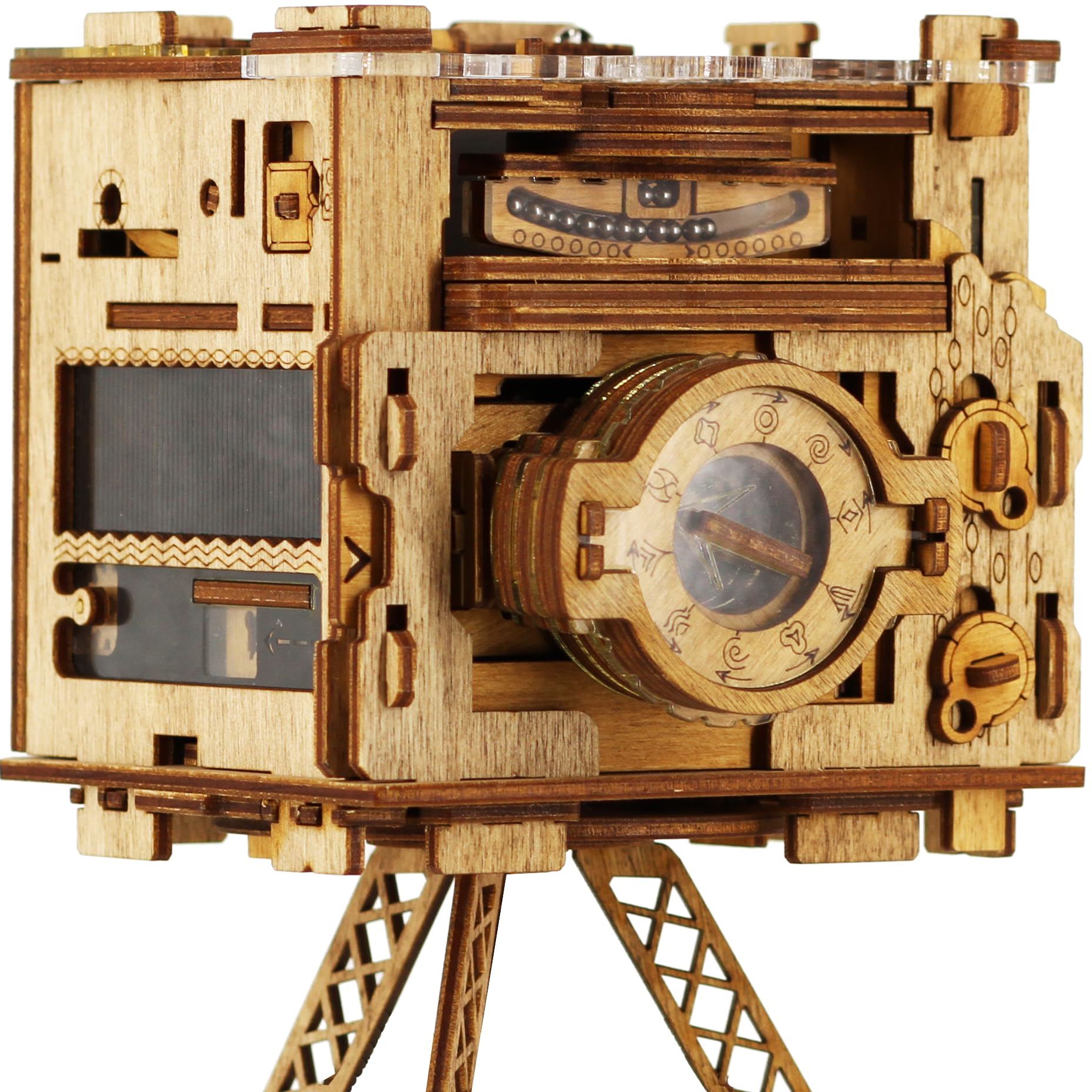 iDventure Cluebox PRO Sherlock's Camera, Escape Room Puzzle Box for Adults | Det