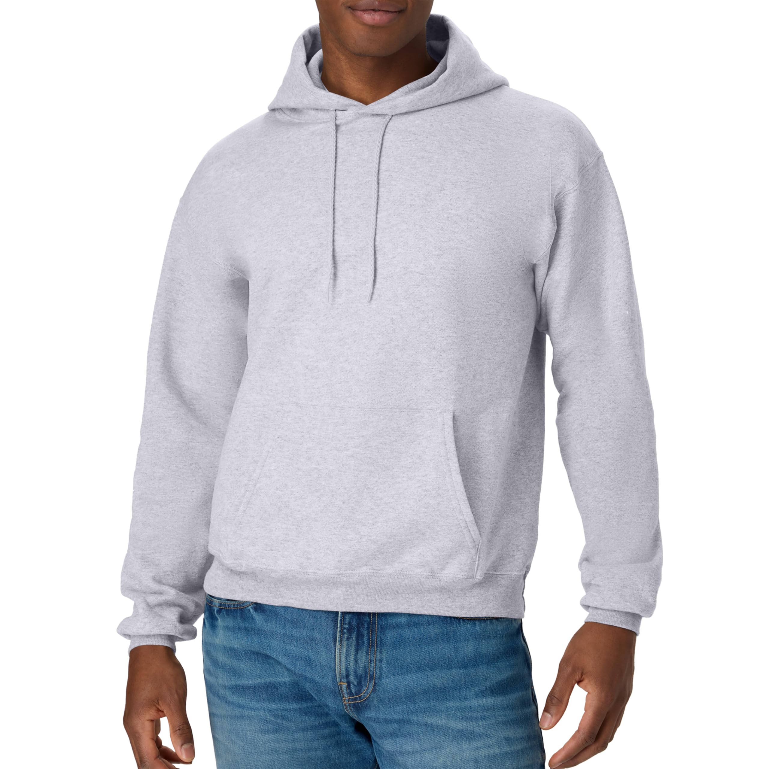 Hanes Ecosmart Men's Midweight Fleece Sweatshirt, Men's Hooded Sweatshirt, Men's
