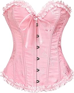 SZIVYSHI Jacquard Overbust Corset