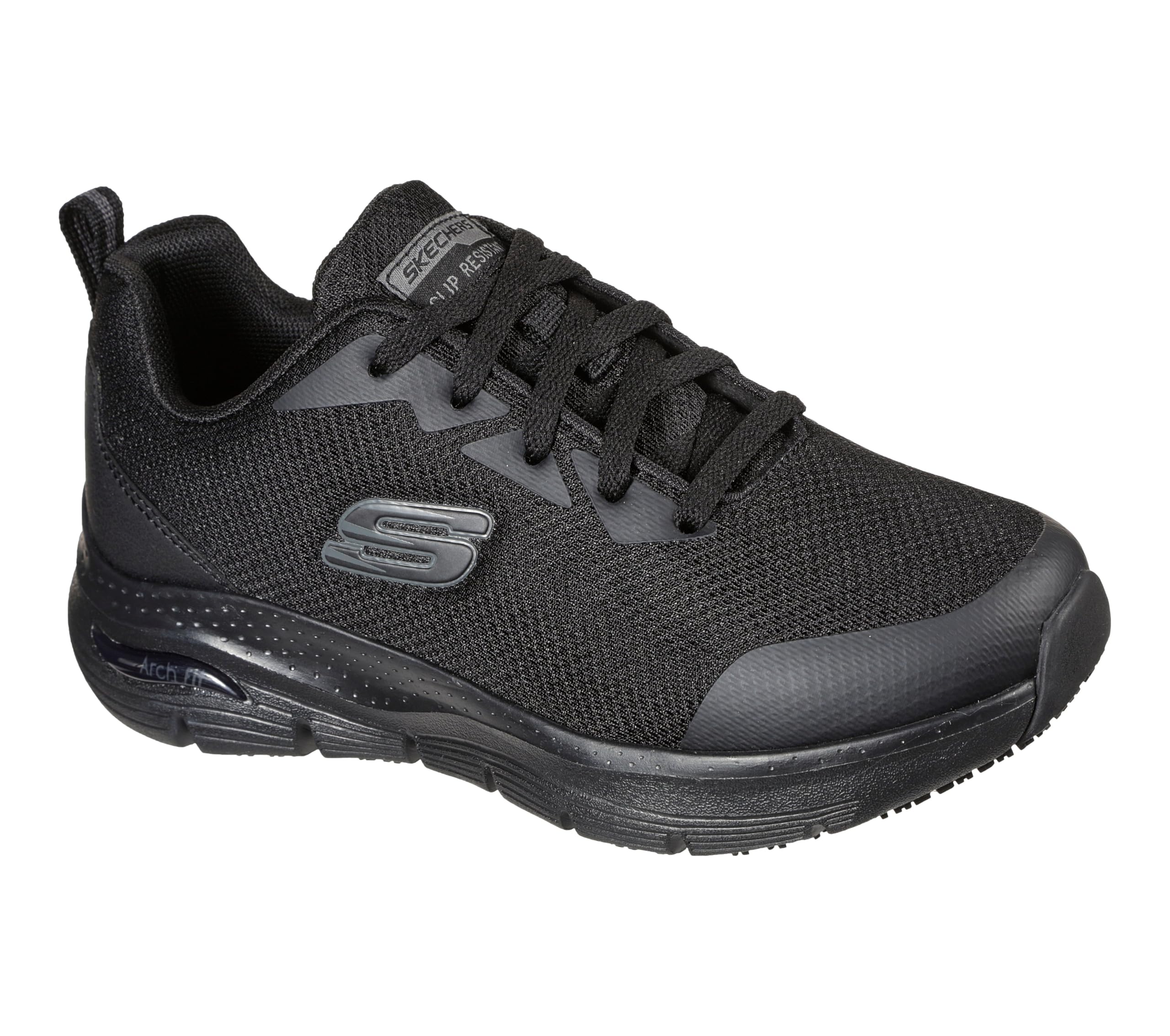 Skechers Women's Athletic Lace Up Arch Fit Sr Health Care Professional Shoe for 