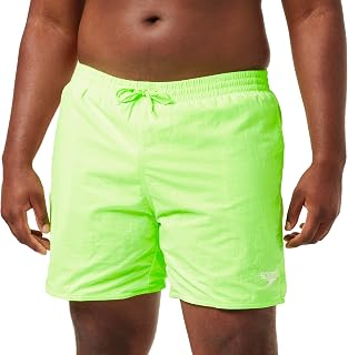 Speedo Men's Watershort Swimming Trunks 16 Inches | Quick Drying | Comfortable Fit | Classic Style | Drawstring Waistband Swimming Trunks (Pack of 1)