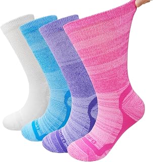 Diabetic Socks Man Woman: No Rubber Seamless No Elastic Cotton Comfort Padded Plush Socks Loose Fit Black White Grey 4 Pairs Size 39-42 43-46, white