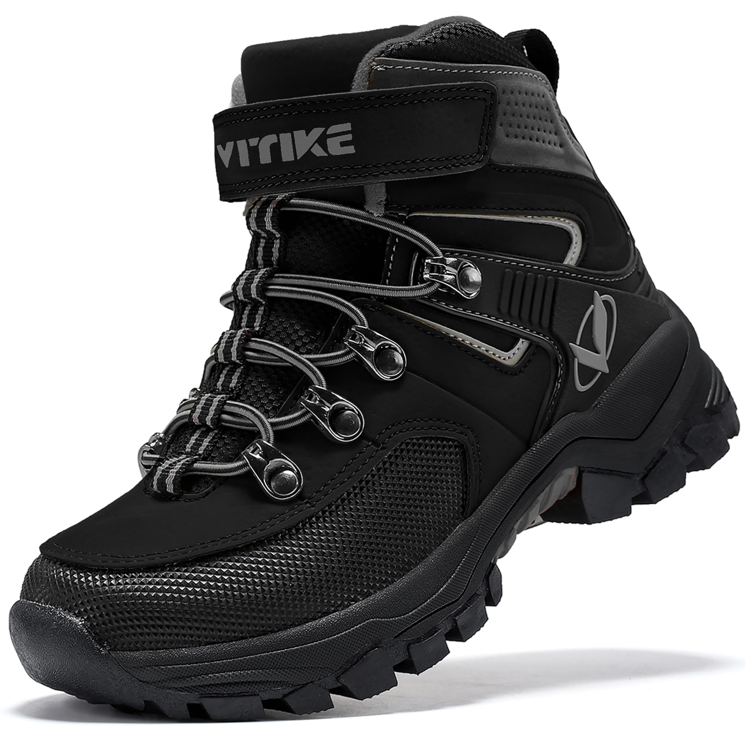 ASHION Winterschuhe Jungen Warme Kinder Trekking Schneestiefel