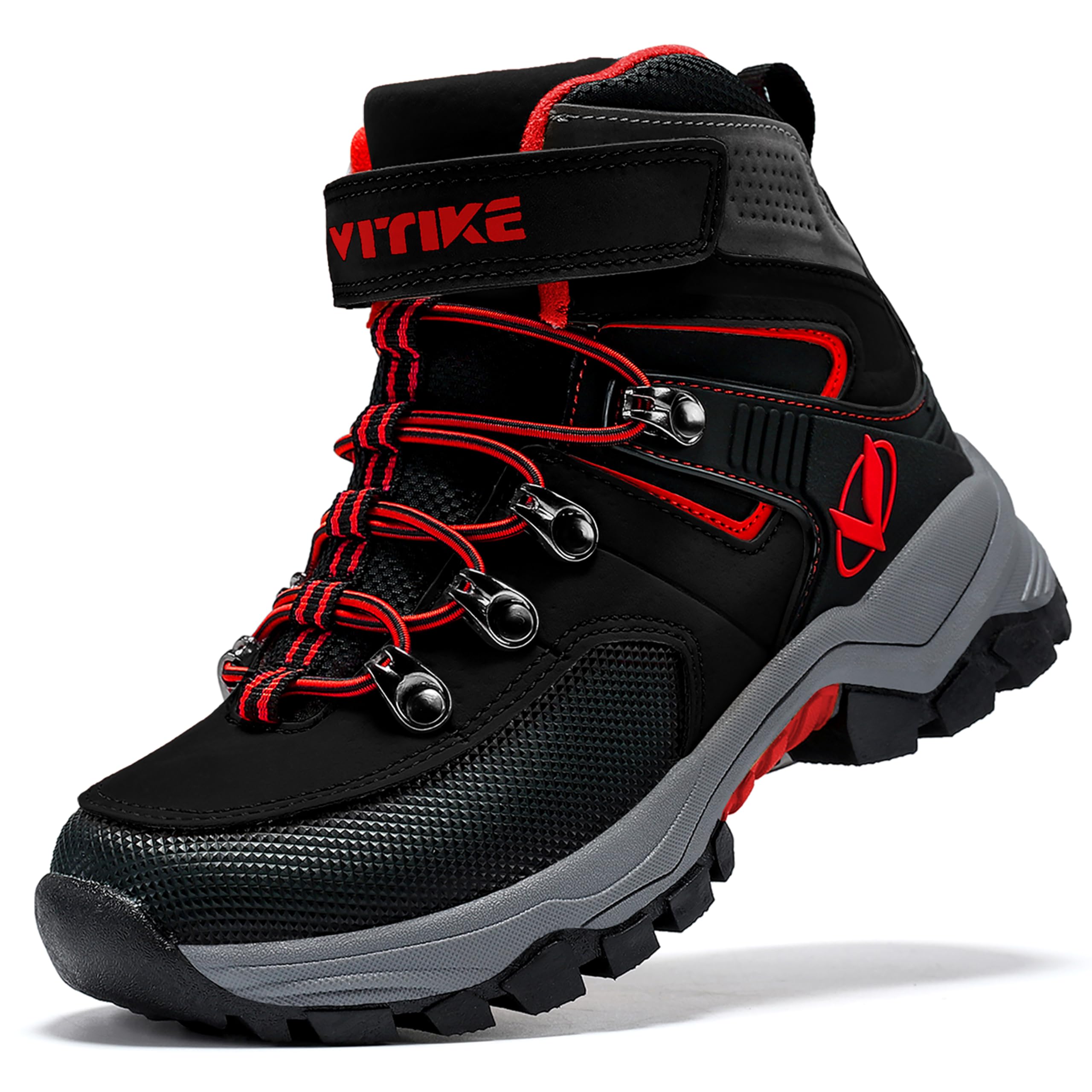 ASHION Winterschuhe Jungen Warme Kinder Trekking Schneestiefel