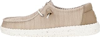 Hey Dude Wendy Stretch Sox Womens Loafer Shoes in Black White