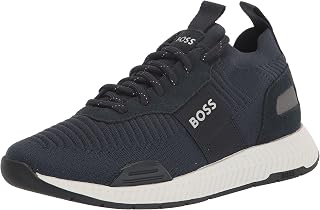 BOSS Mens Mesh Mix Running Sneakers Sneaker
