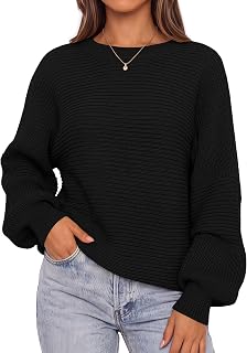 PRETTYGARDEN Fall 2026 Womens Oversized Sweaters Chunky Knit