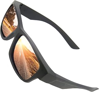 Blue Cut Fit Over Polarized Sunglasses Driving Clip on to Wear Over Prescription Glasses