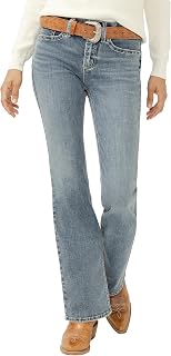 Silver Jeans Co. Women's Suki Mid Rise Curvy Fit Bootcut Jeans