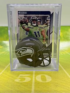 Seattle Seahawks NFL Helmet Shadowbox w/Jaxon Smith-Njigba card