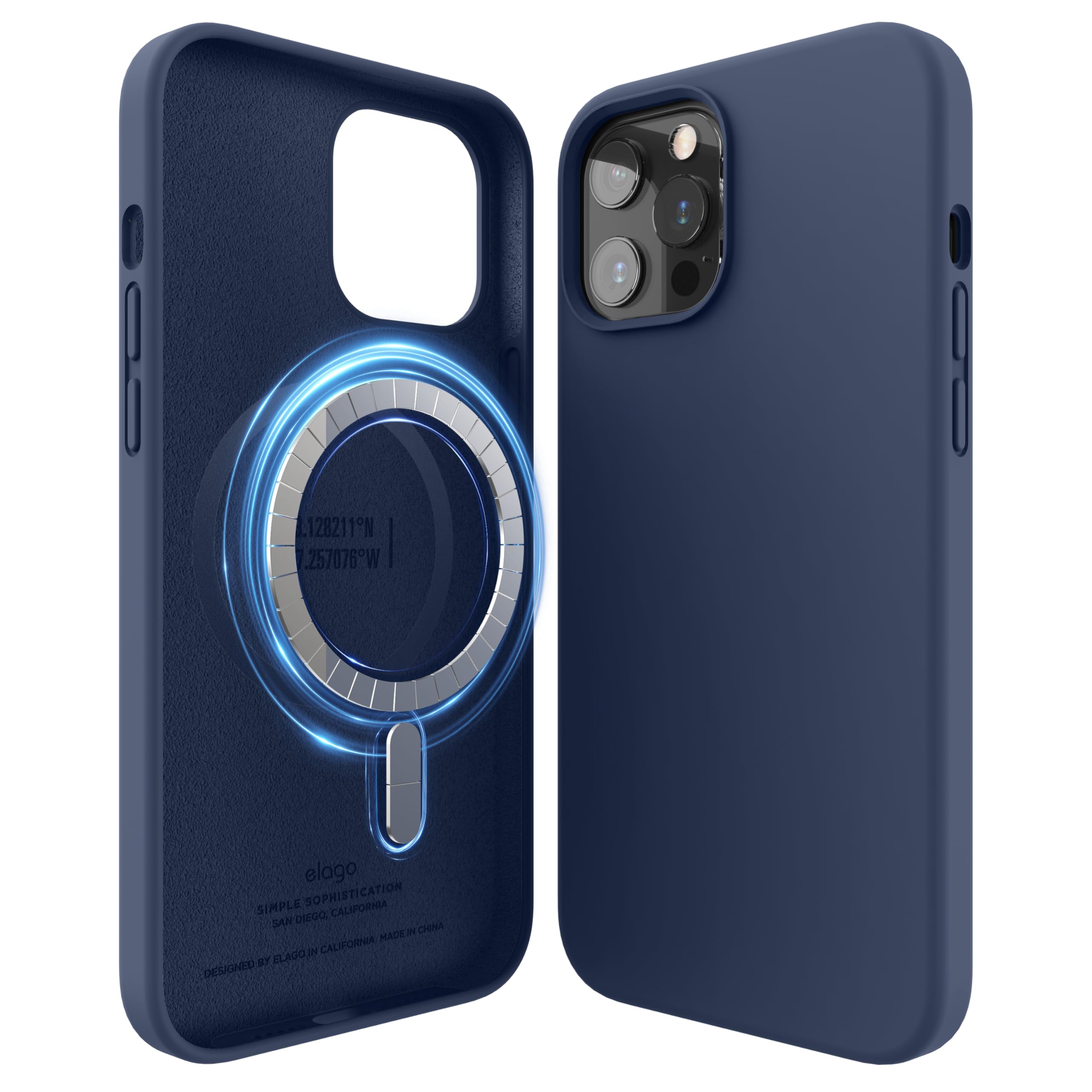 elago Magnetic Silicone Case for iPhone 12/12 Pro