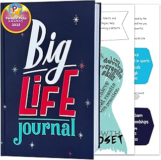 Big Life Journal – Growth Mindset & Gratitude Journal for Teens and Tweens (Ages 11–17) – Guided Workbook with Prompts, Reflection & Goal-Setting to Build Confidence, Positivity & Resilience – Gift for Teen Boys & Girls