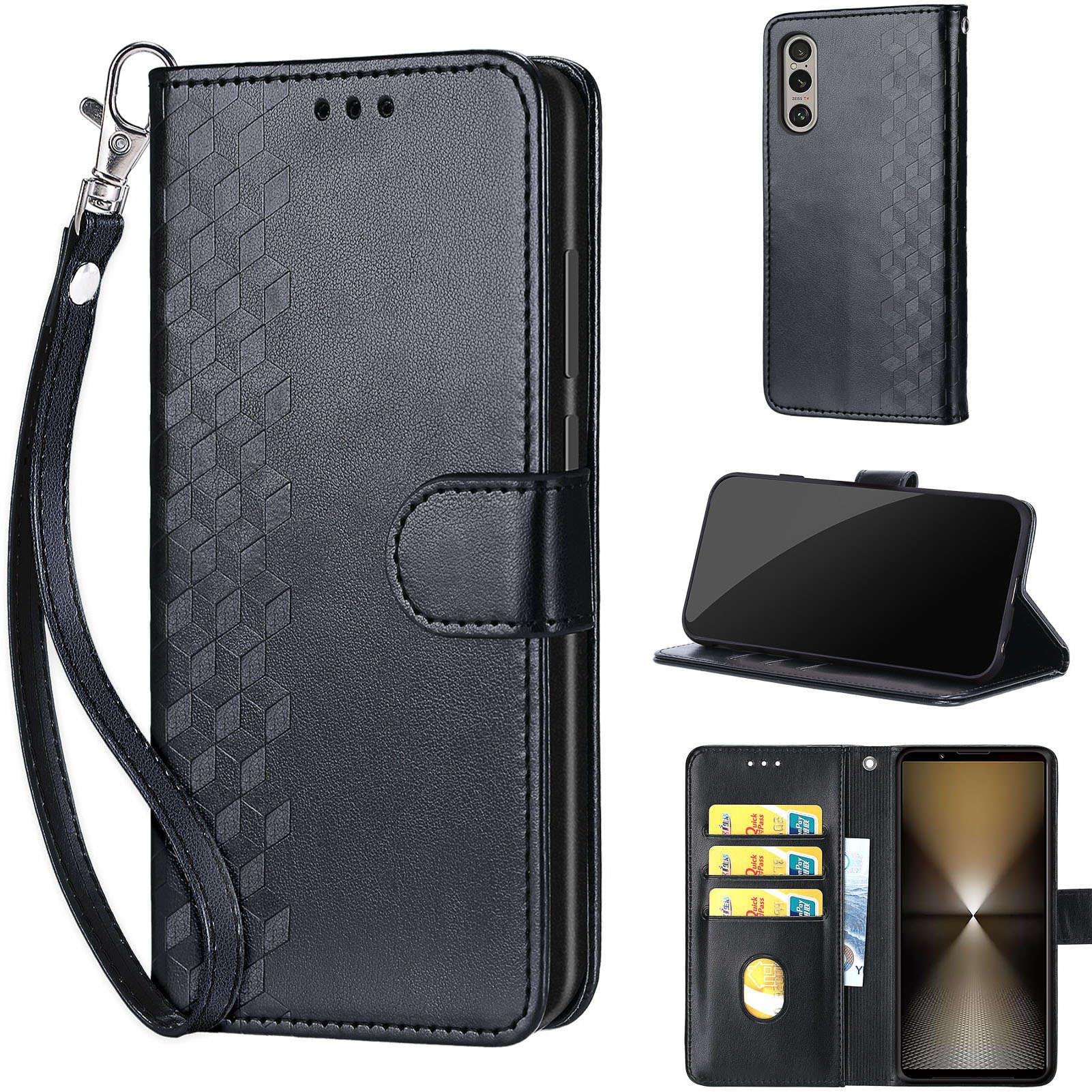 Phone Case for Sony Xperia 1 VI, Square - Black