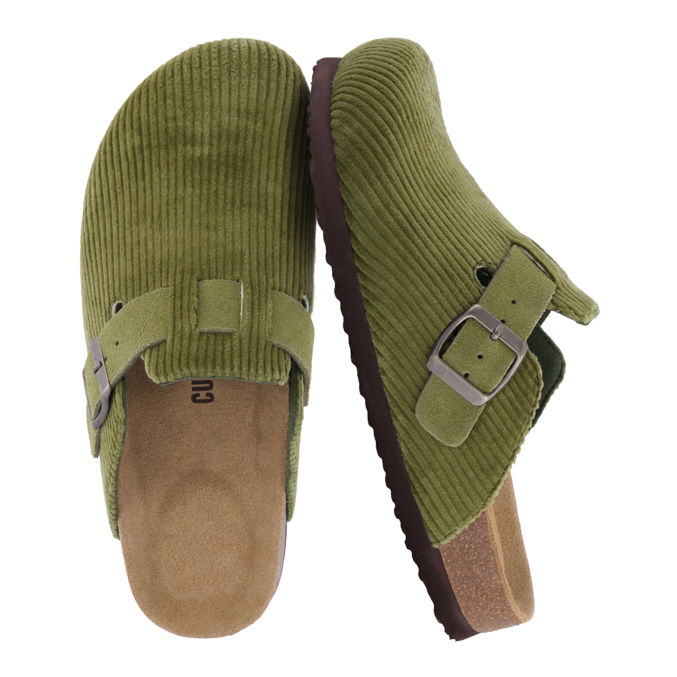 CUSHIONAIRE Women's Hana Cork footbed clog with + comfort, wide widths available