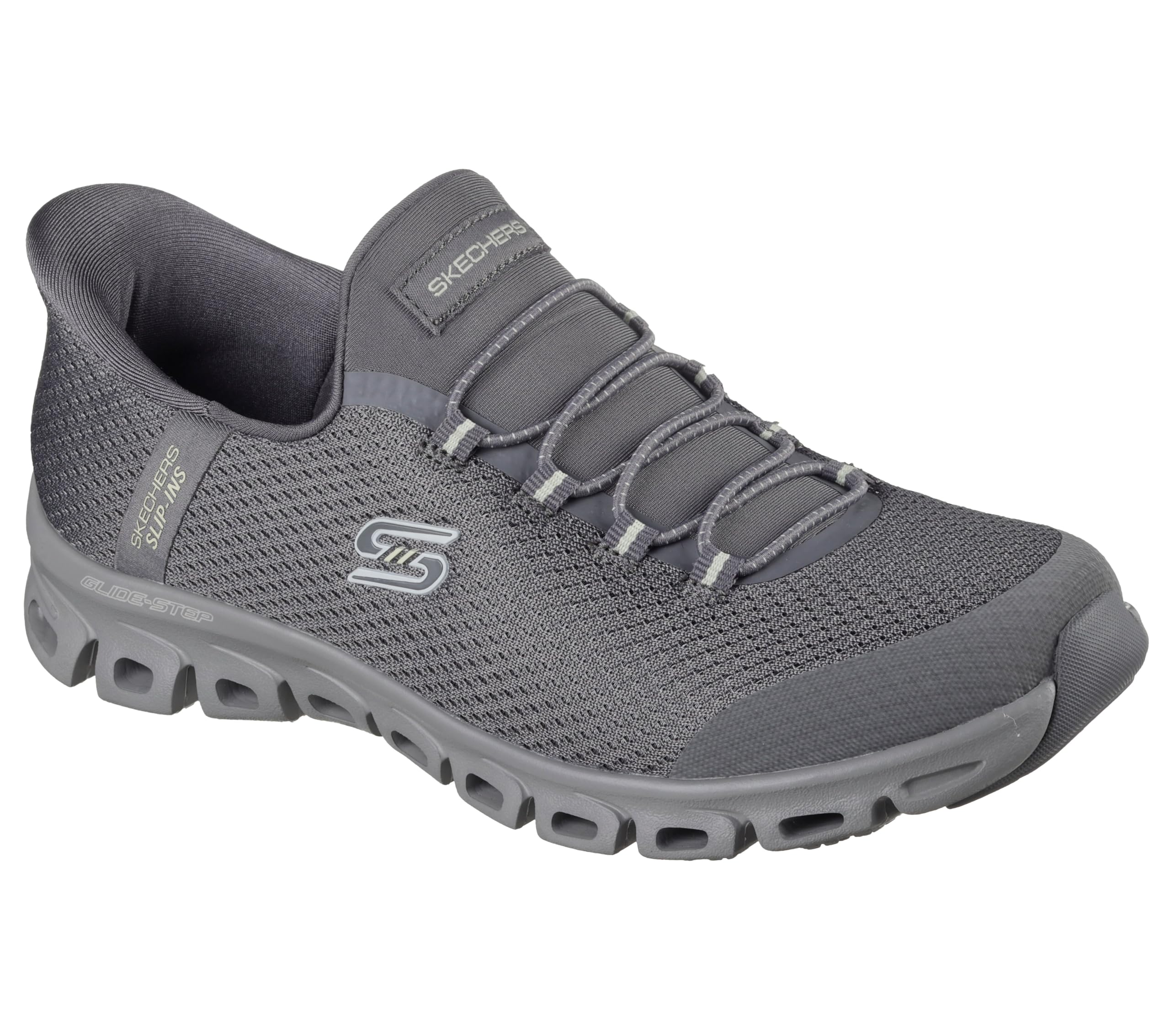 SKECHERS Women's Glide-step - Vibey Hands Free Slip-ins Sneaker Boot