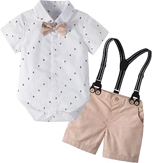 Volunboy Baby Boy Summer Beach Formal Wedding Gentleman Dress Clothes