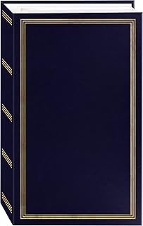 Pioneer Photo Albums STC-504 Navy Blue Photo Album, 504 Pockets 4"x6", 1 Count (Pack of 1)