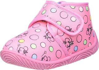 Chicco Girls and Girls Nursery and Home Slippers with Adjustable Closure NOS 253