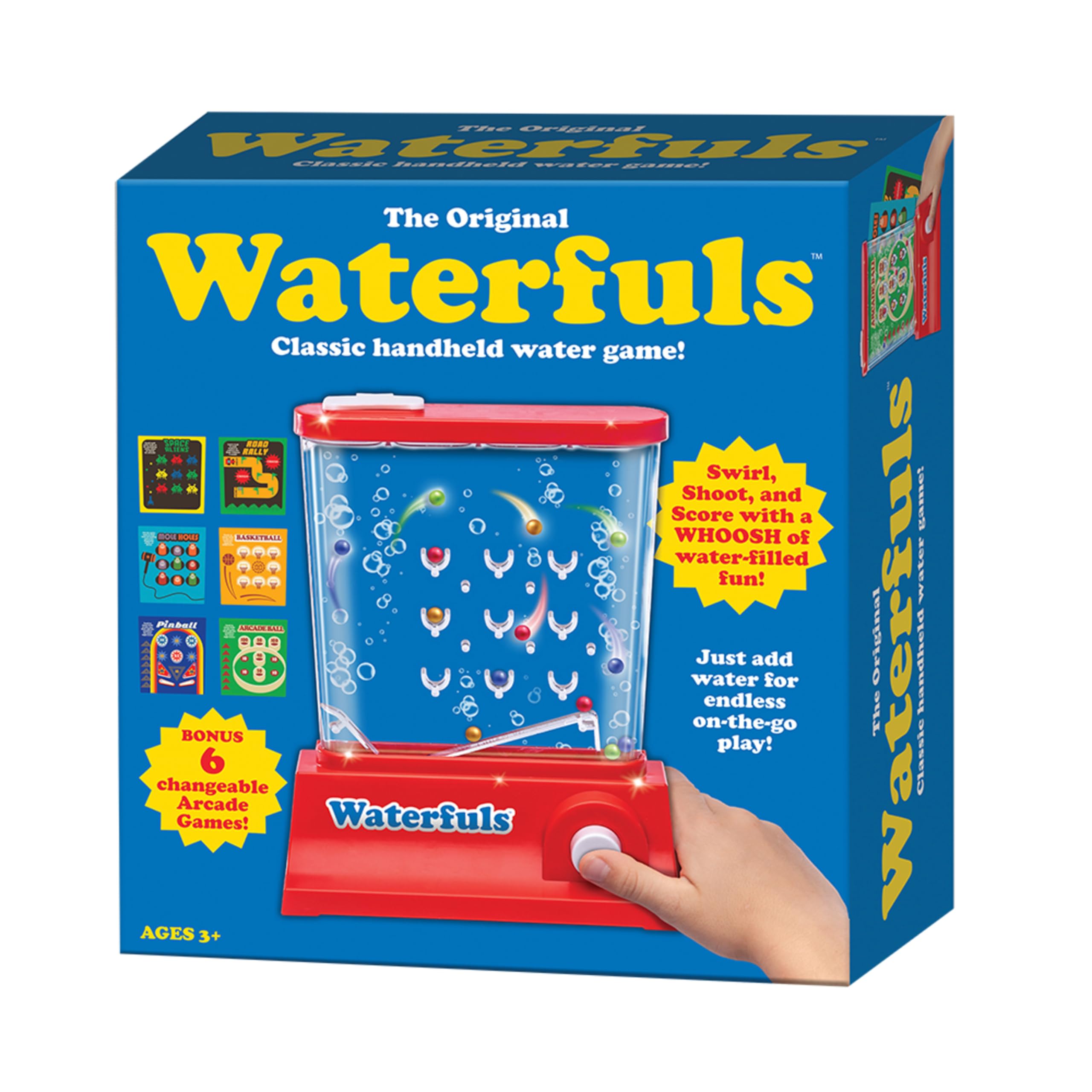 Original Waterfuls Handheld Games, Kids Retro Travel Games, Fidget Toys | Retro 