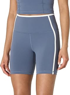 Amazon Essentials FormFlex Ultra Soft Active Cycling Shorts with Pockets, High Waist