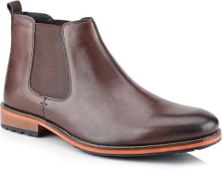 Silver Street London Argyll Leather Chelsea boots for men