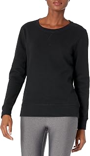Amazon Essentials Women's Fleece Crew Neck Sweatshirt (Available in Plus Size)