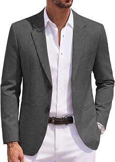 COOFANDY Mens Blazer Casual Sport Coats Regular Fit Lightweight Suit Jacket