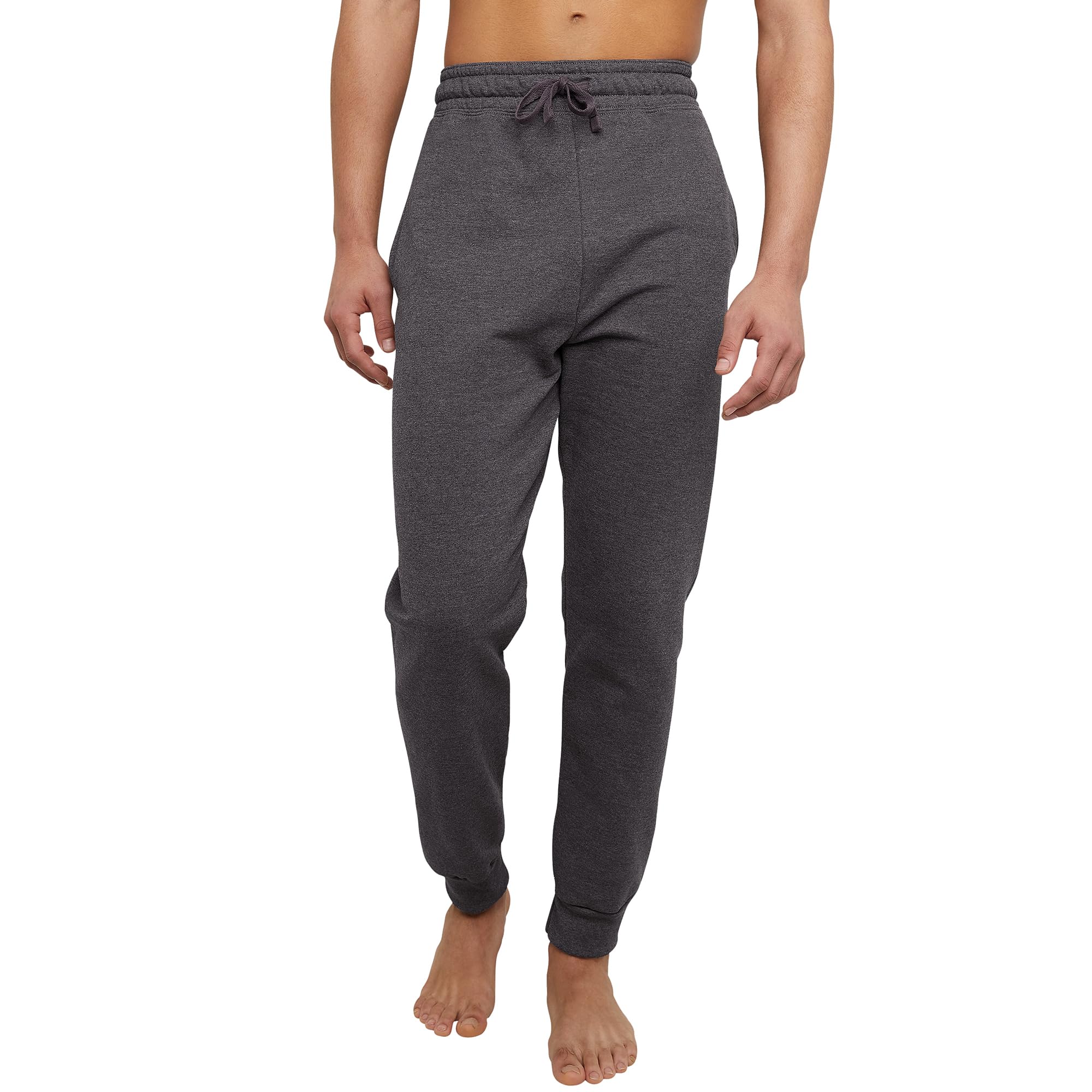 Hanes Men's Joggers, EcoSmart Fleece Sweatpants for Men, Men's Lounge Pants, 30.