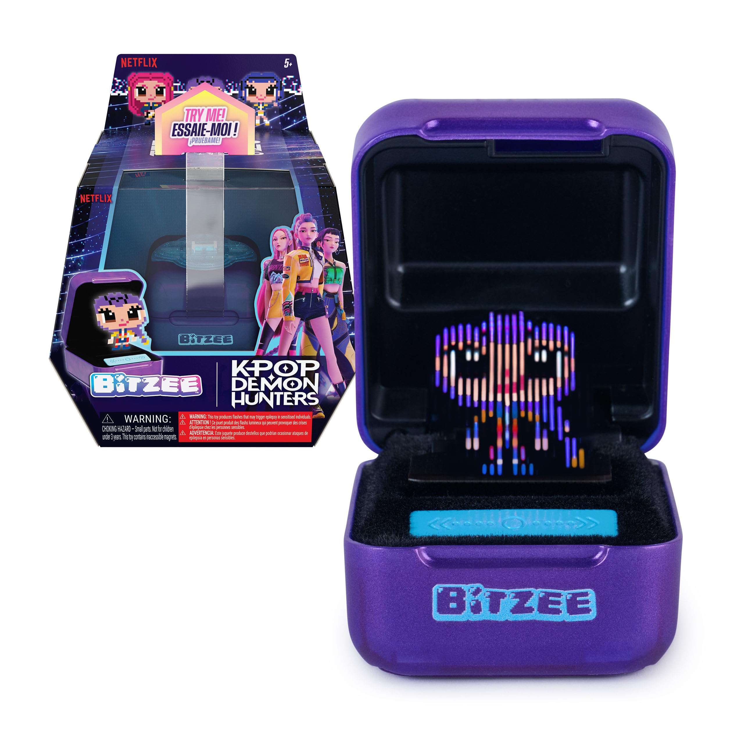 Bitzee KPop Demon Hunters HUNTR/X Interactive Toy & Digital Pet, Ages 5+ | Colle