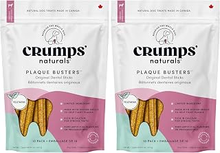 Crumps’ Naturals Original Plaque Busters, 7”- 20 Pack