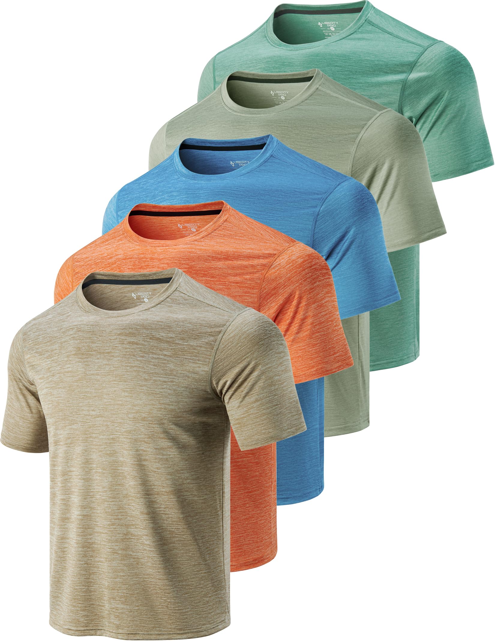Liberty Imports Athletic Crew Neck Short