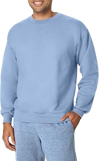 Hanes Men's Ultimate Sweatshirt, Heavyweight Fleece Sweatshirt, Crewneck Pullover for Men