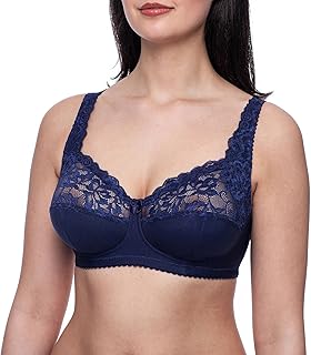 frugue Women's Plus Size Non-Wired Control Bra