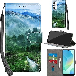 Cover for Samsung Galaxy A16 4G/5G Wallet Case Forest